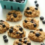 Healthier Blueberry Oatmeal Cookies