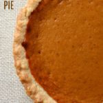 Healthier Pumpkin Pie