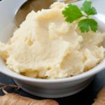 Mashed Garlic Cauliflower “Potatoes”