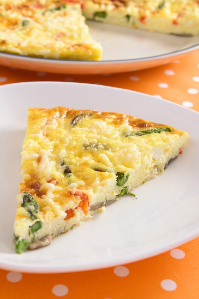 Slow Cooker Vegetable Omelet | #site_title