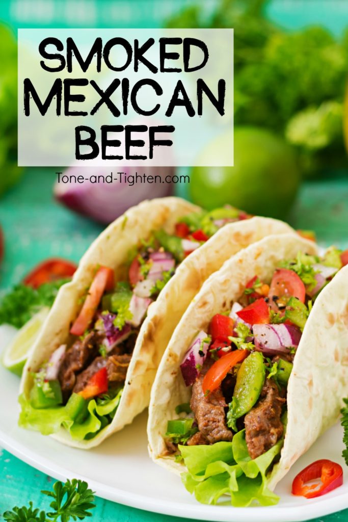Healthy and delicious Mexican Beef recipe - perfect for tacos, burritos, enchiladas, and nachos! From Tone-and-Tighten.com