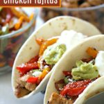 Chili Lime Chicken Fajitas AND Father’s Day Giveaway