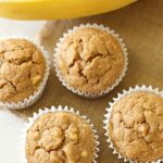 Healthy Honey Banana Muffins {No refined sugar}