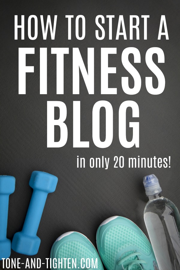 How To Start A Fitness Blog Step By Step Guide Sitetitle
