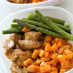 Baked Cajun Chicken and Vegetables Meal Prep