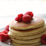 Cinnamon Vanilla Protein Pancakes (Kodiak Cakes)