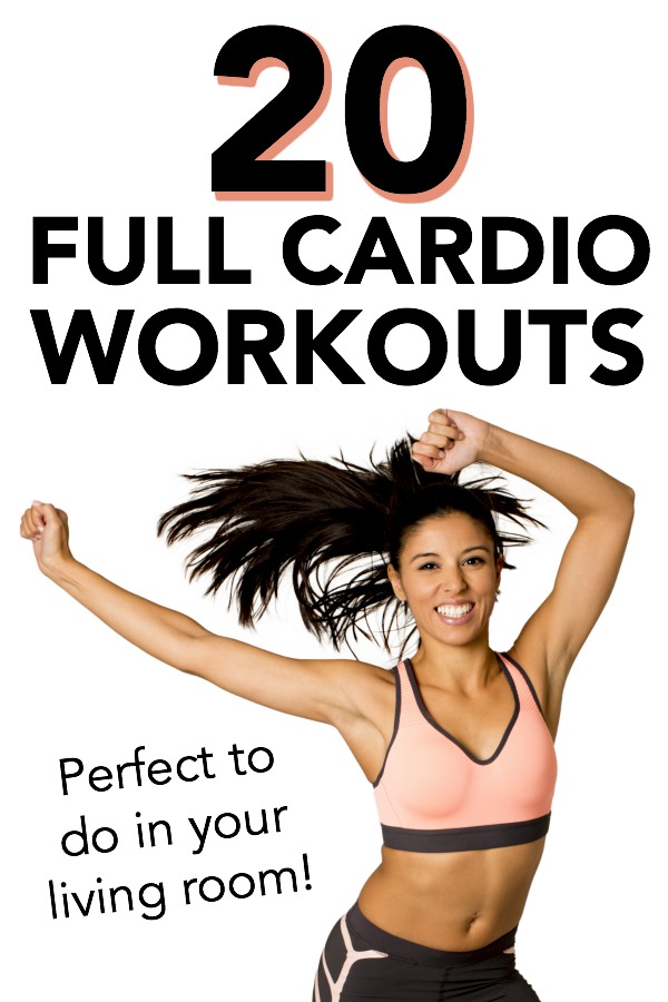 20 of the Best Full Cardio Workouts to do at Home