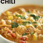 Low Carb Shredded Rotisserie Chicken Chili
