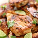 Grilled Cilantro Honey Lime Chicken