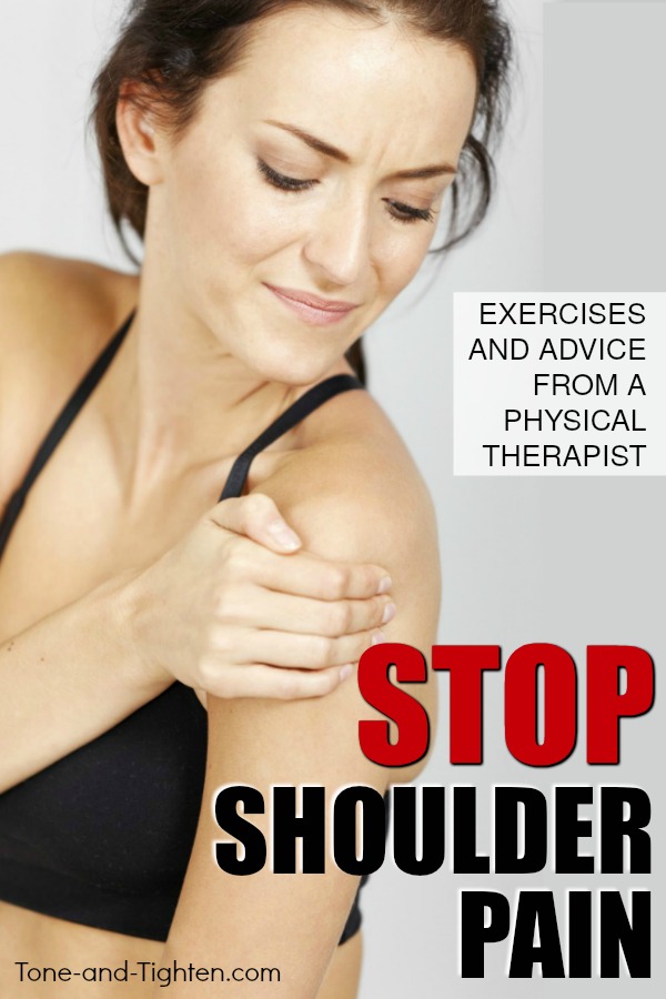 How to treat shoulder pain at home! The best physical therapy exercises to alleviate shoulder pain.