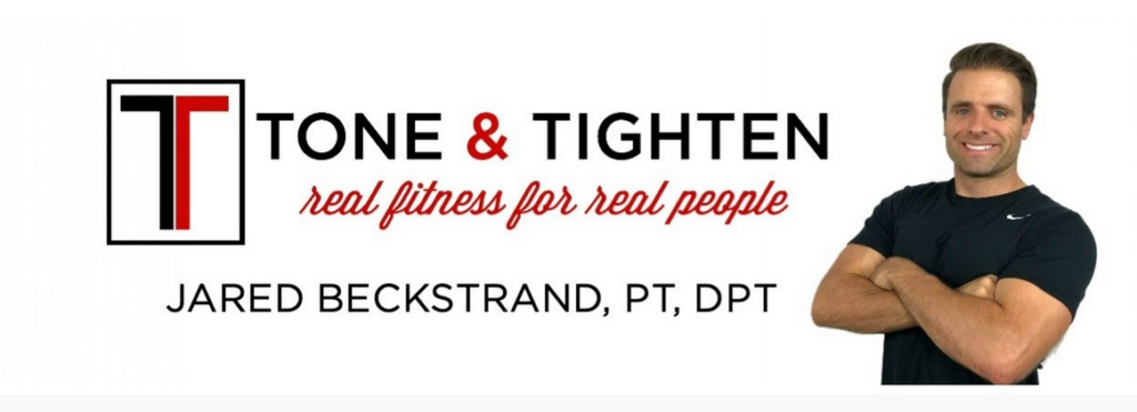 Jared Beckstrand YouTube physical therapist Tone and Tighten